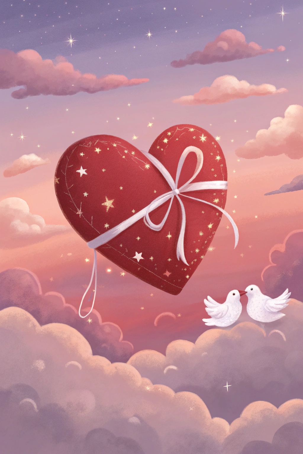 Beautiful valentines card