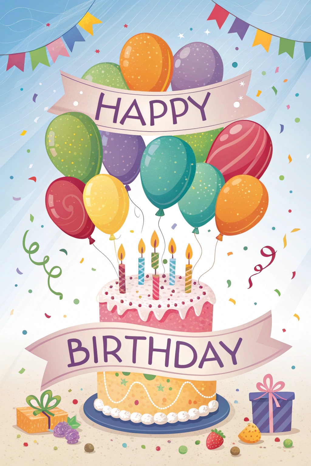 Birthday card design